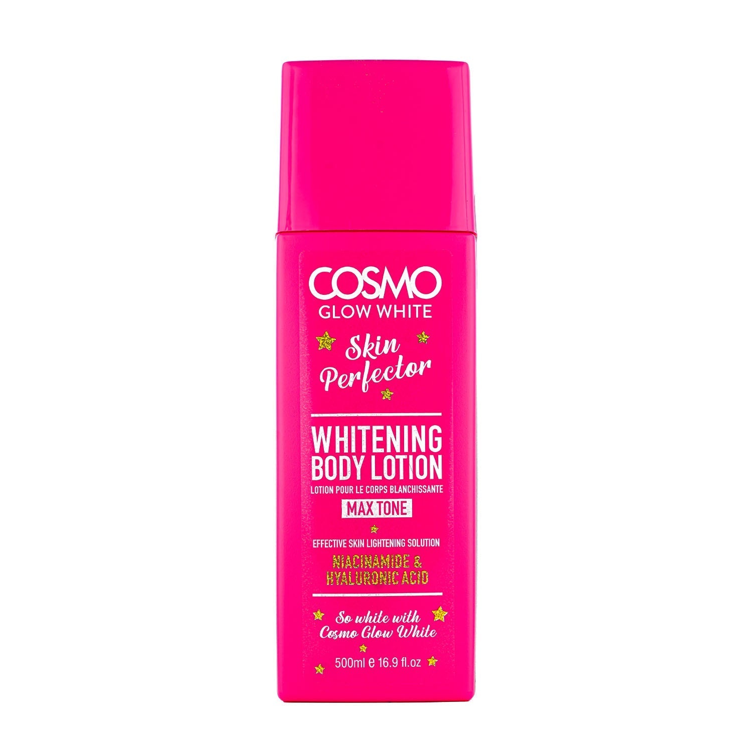GLOW WHITE SKIN PERFECTOR WHITENING BODY LOTION - 500ML