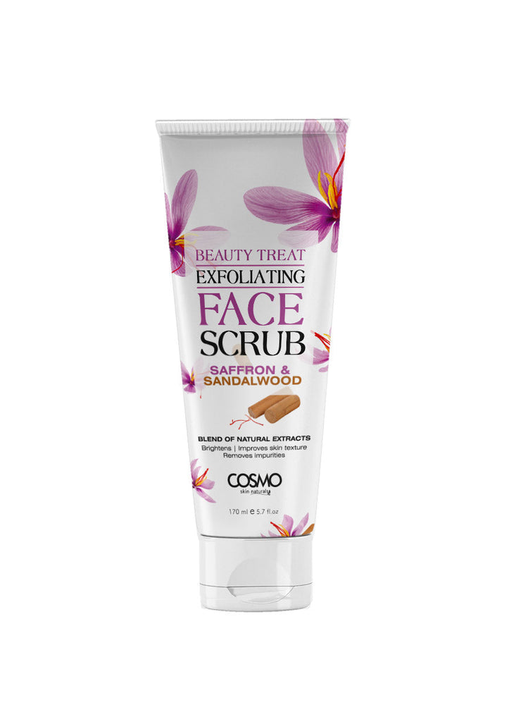 SAFFRON & SANDALWOOD FACE SCRUB - 170ML