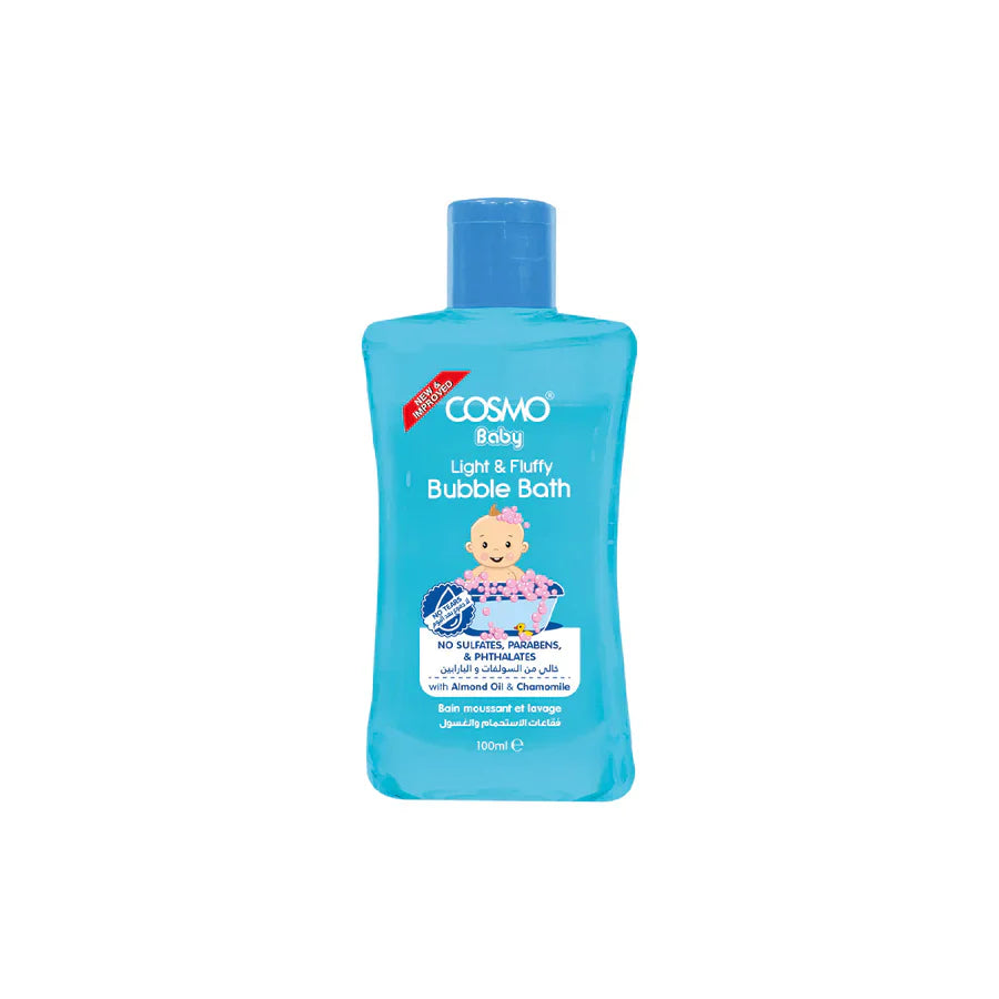 Cosmo Light & Fluffy Baby Bubble Bath Nourishing Foamy Bath for Little Ones 500ml