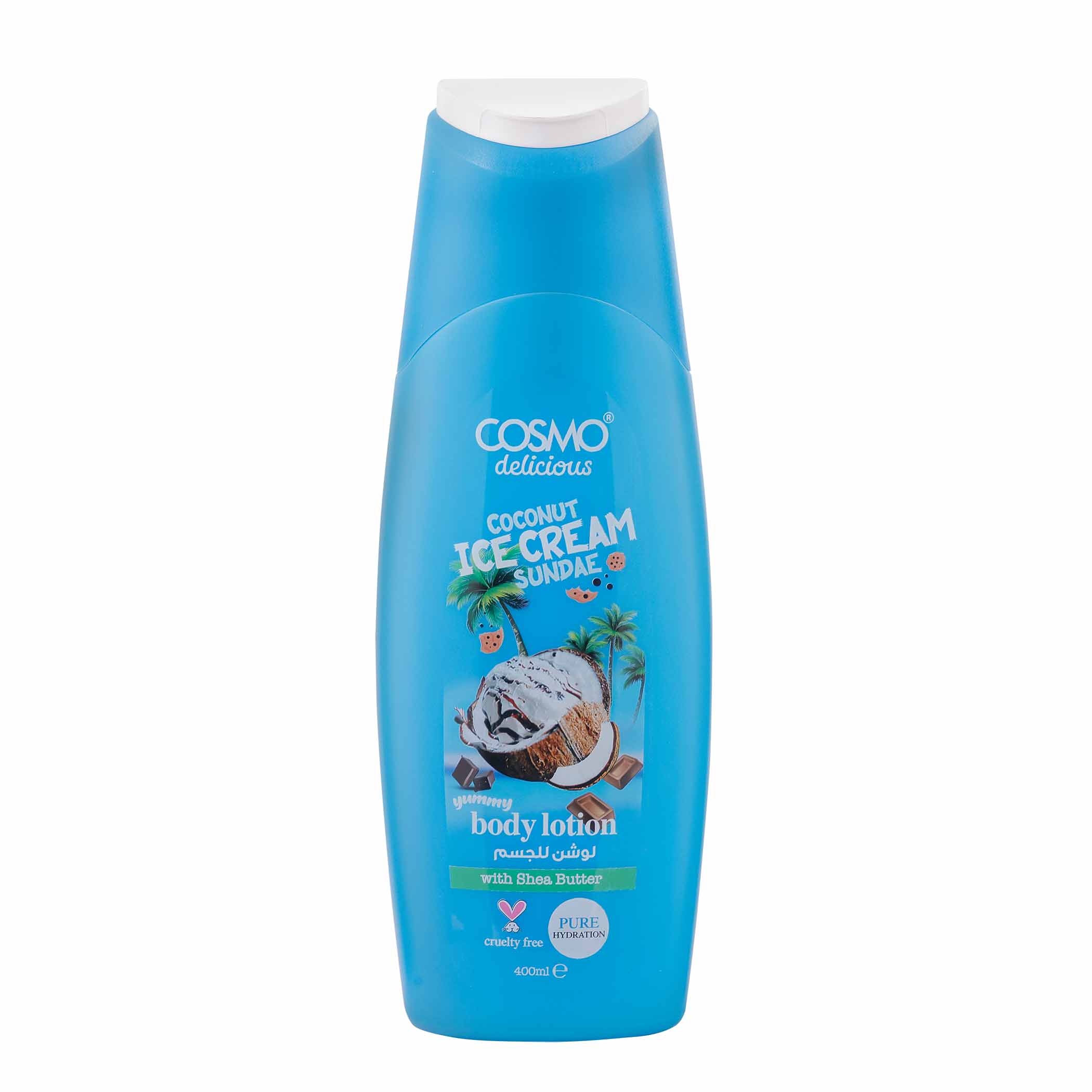 Delicious Coconut Ice Cream Sundae Body Lotion