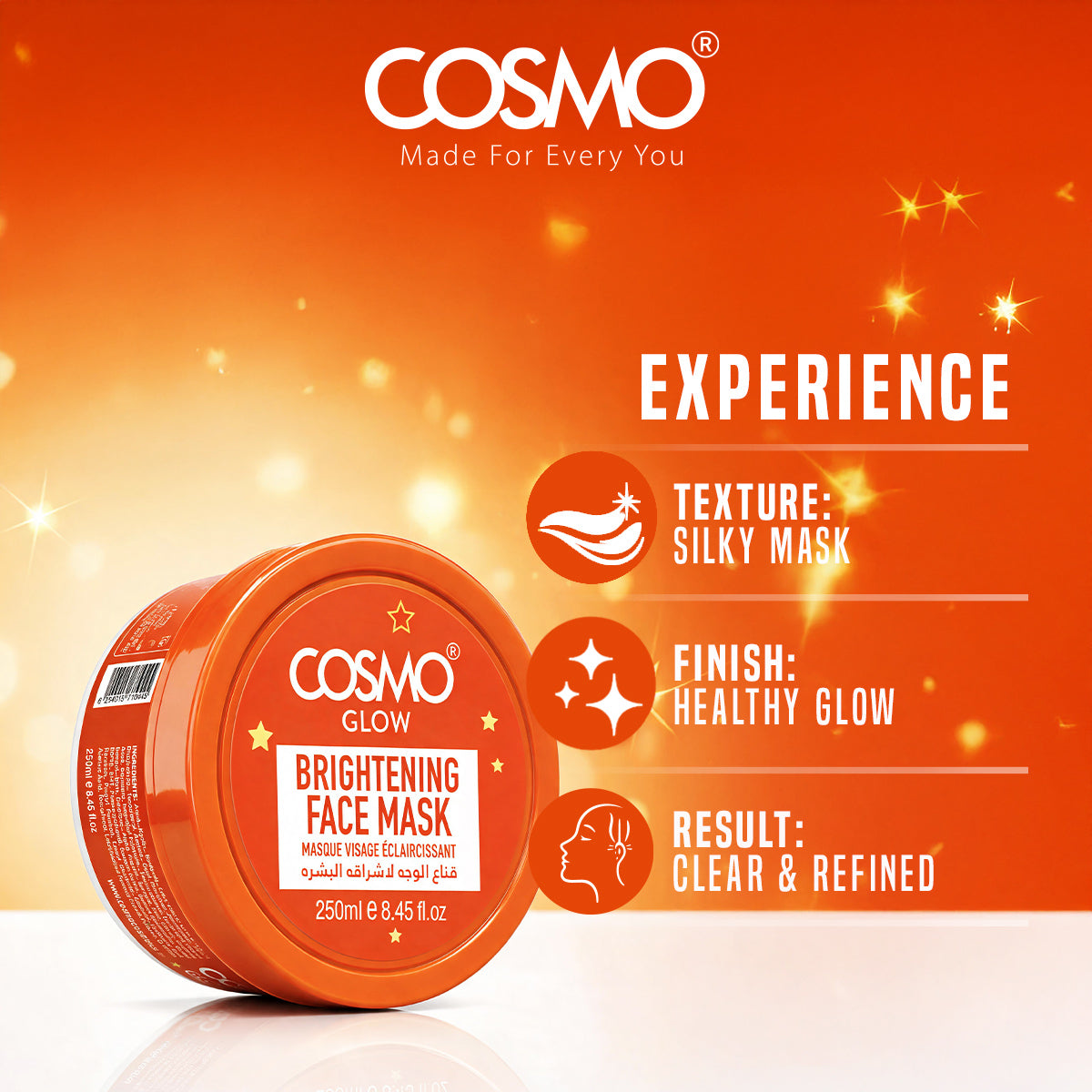 Cosmo Glow - Oh Carrot Brightening Face Mask