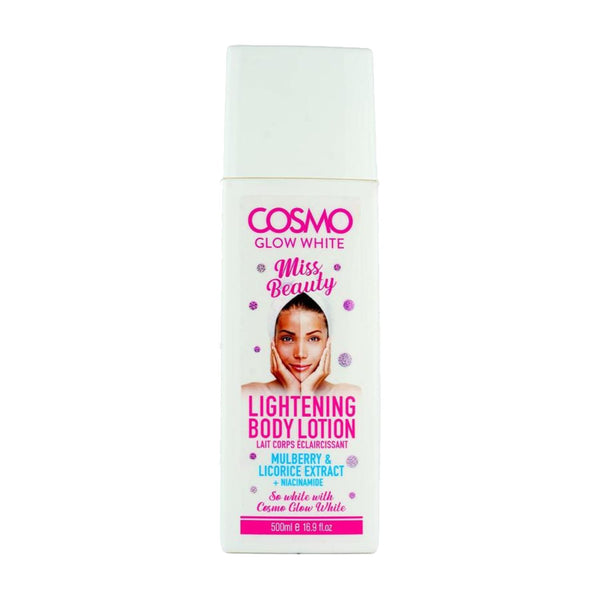 GLOW WHITE MISS BEAUTY LIGHTENING BODY LOTION - 500ML