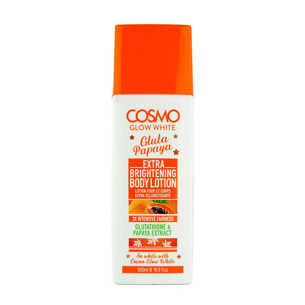 GLOW WHITE GLUTA PAPAYA EXTRA BRIGHTENING BODY LOTION - 500ML