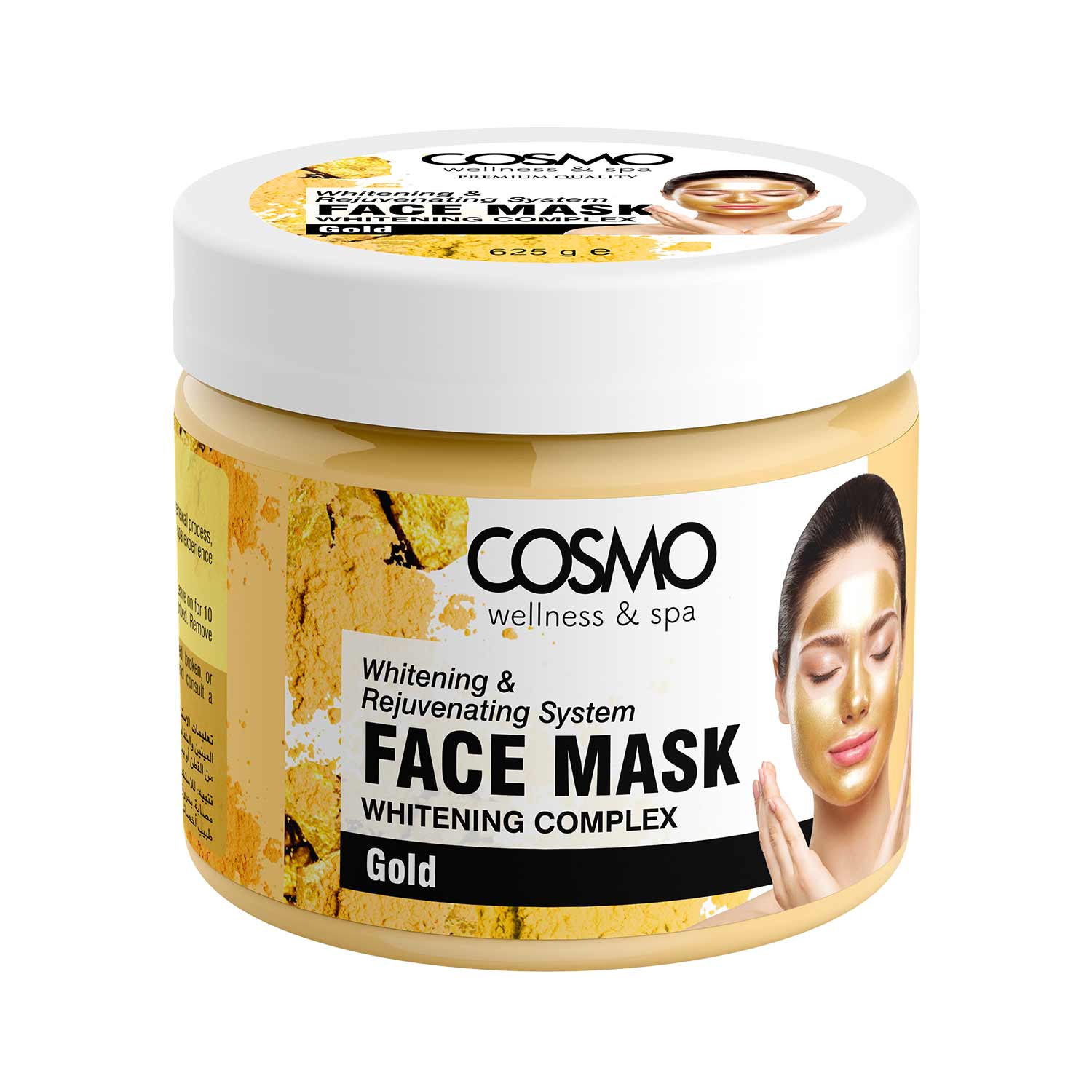 GOLD FACE MASK 625ML (COSMO SERIES)