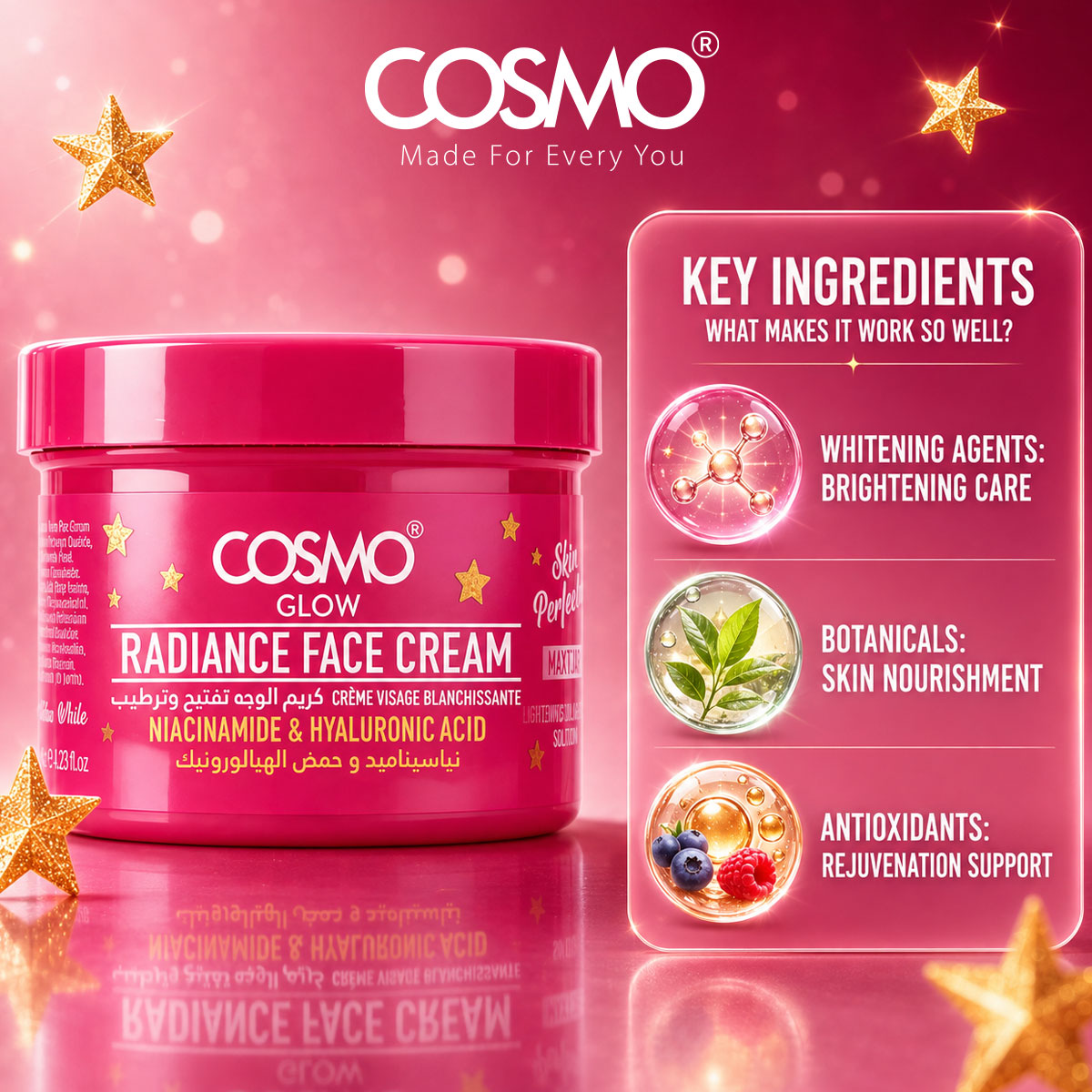 Cosmo Glow - Radiance Face Cream