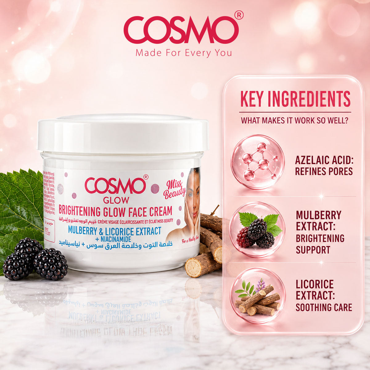 Cosmo Glow - Brightening Glow Face Cream
