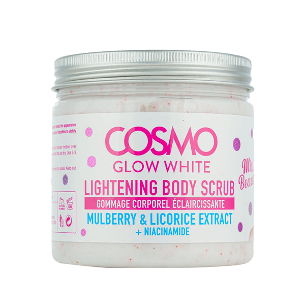 GLOW WHITE MISS BEAUTY LIGHTENING BODY SCRUB - 475ML