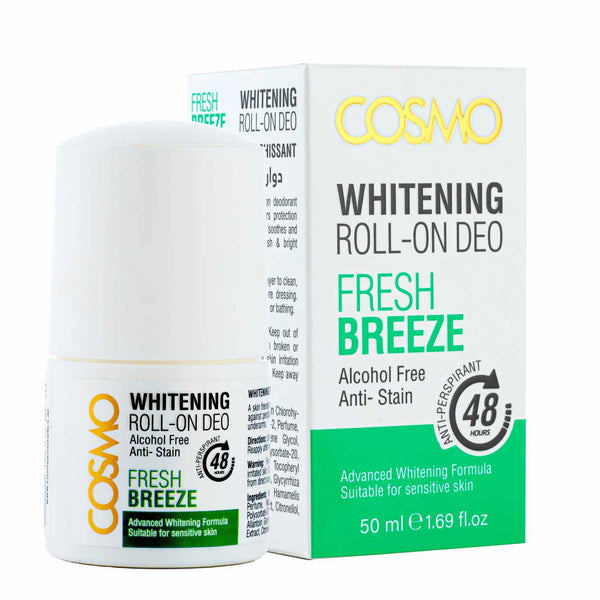 WHITENING ROLL ON DEO FRESH BREEZE - 50ML