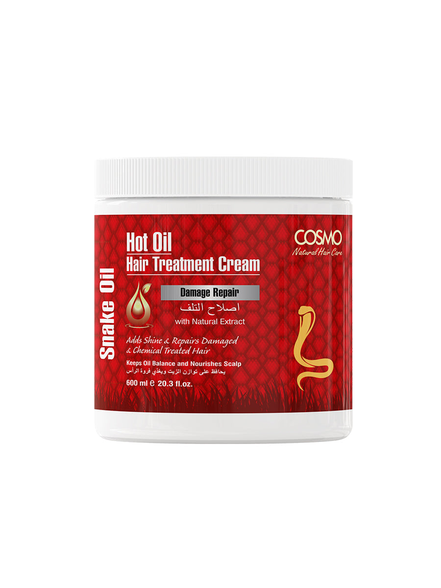 HOT OIL HAIR TREATMENT CREAM SNAKE OIL