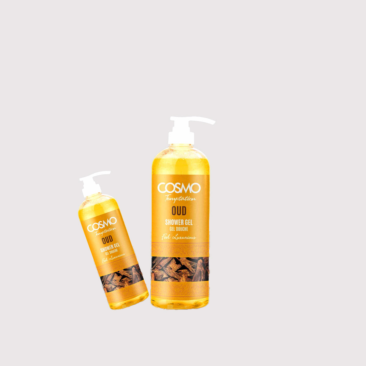 Temptation Shower Gel Oud 1000ml & 480ml - Pack Of 2