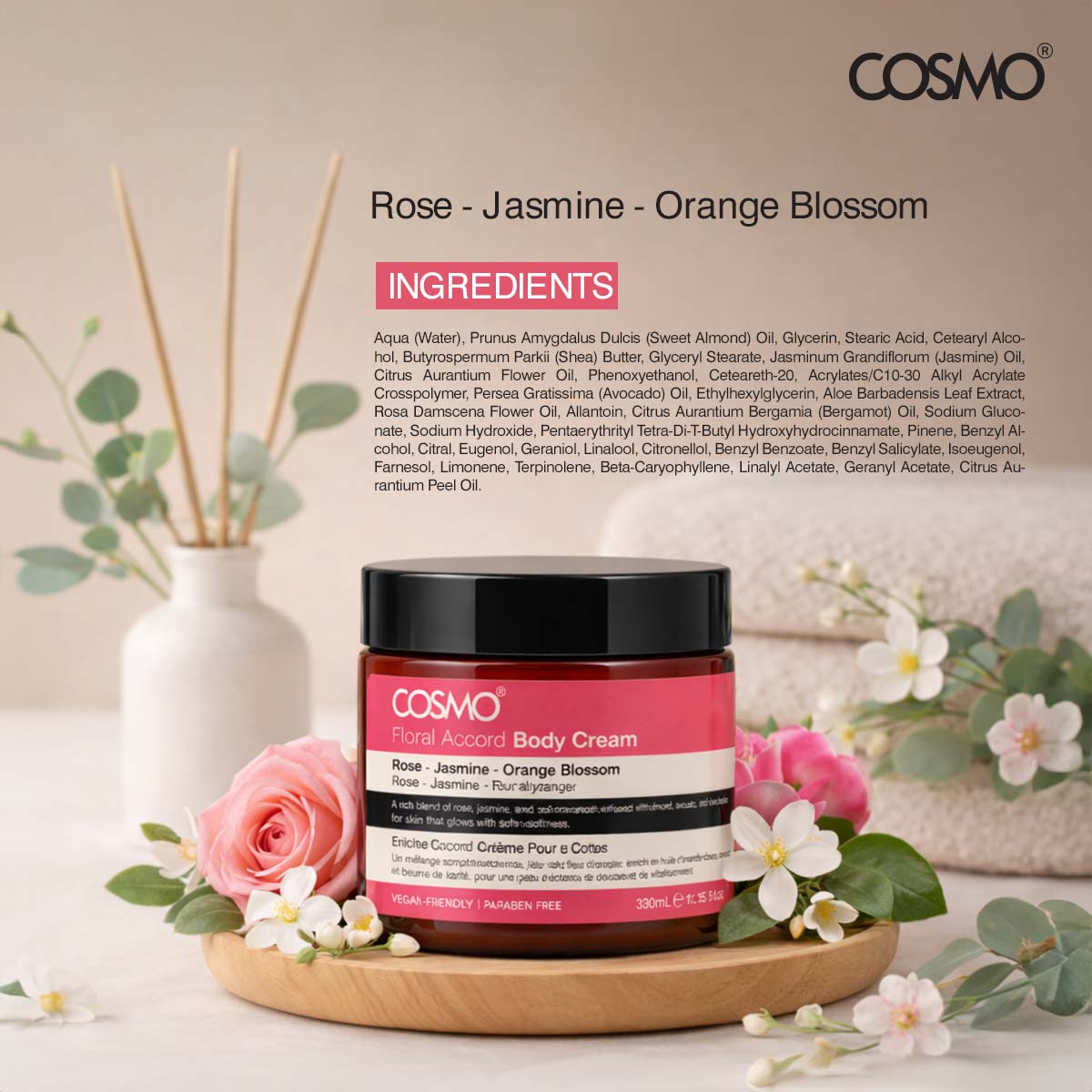 Body Cream Floral Accord