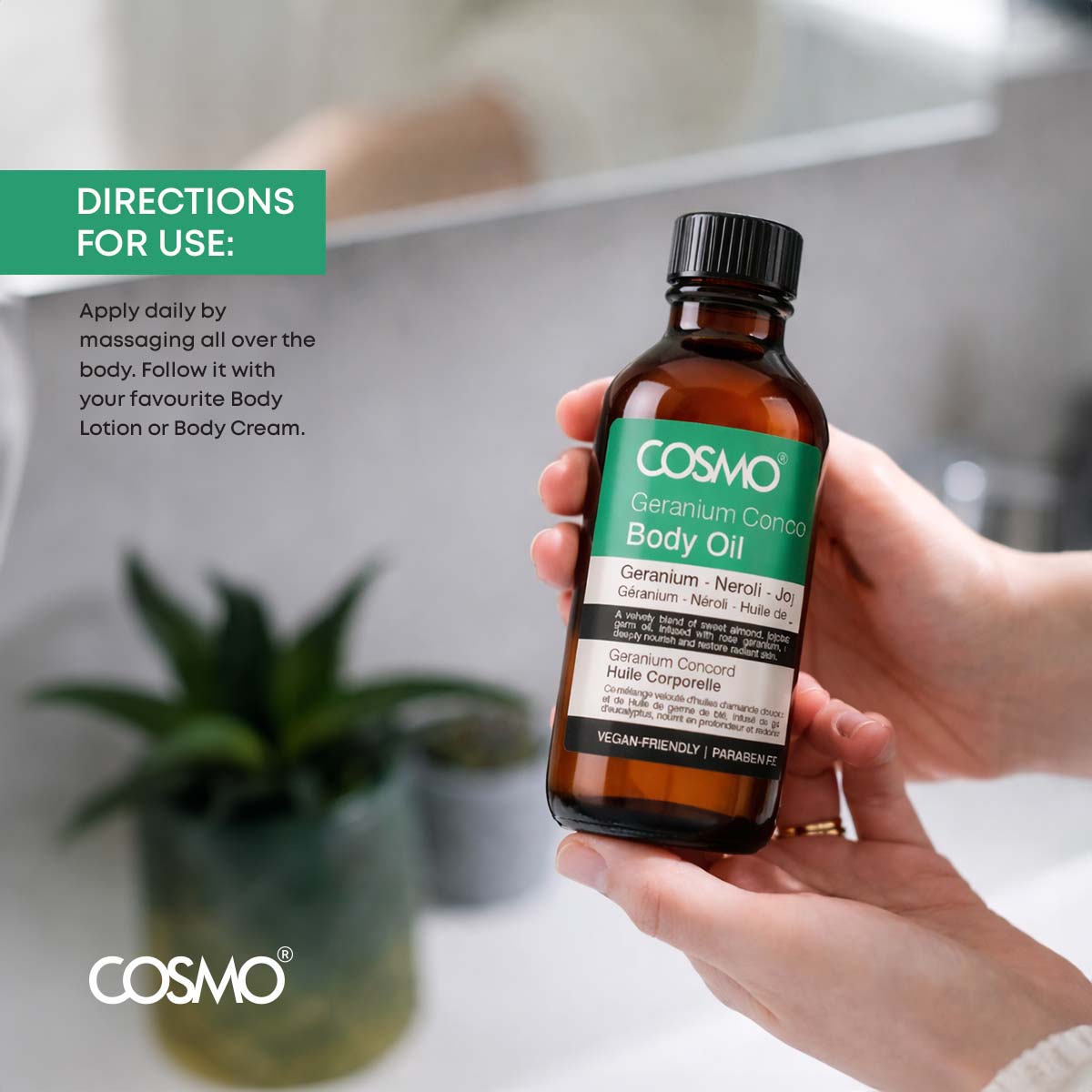 Body Oil Geranium Concord