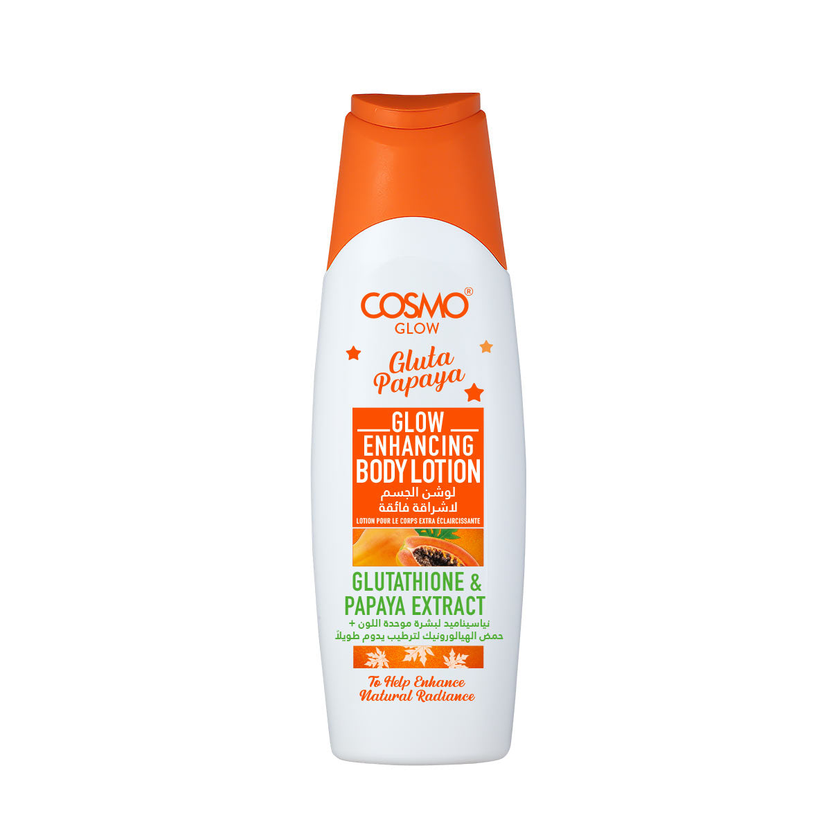 COSMO GLOW - GLUTA PAPAYA BODY LOTION - 500ML