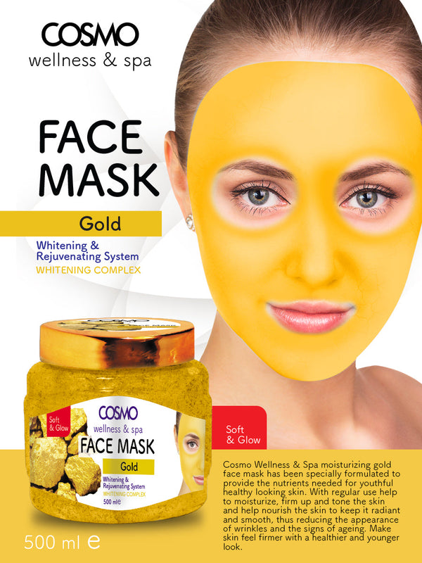 GOLD FACE MASK