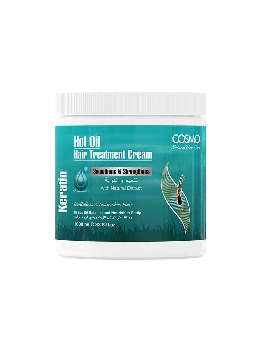 KERATIN HOT OIL HAIR TREATMENT CREAM