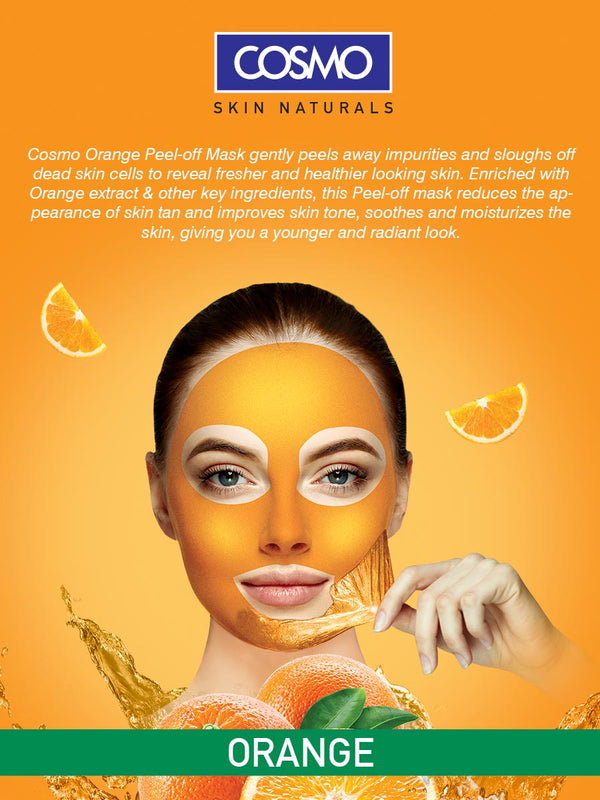 ORANGE PEEL-OFF MASK