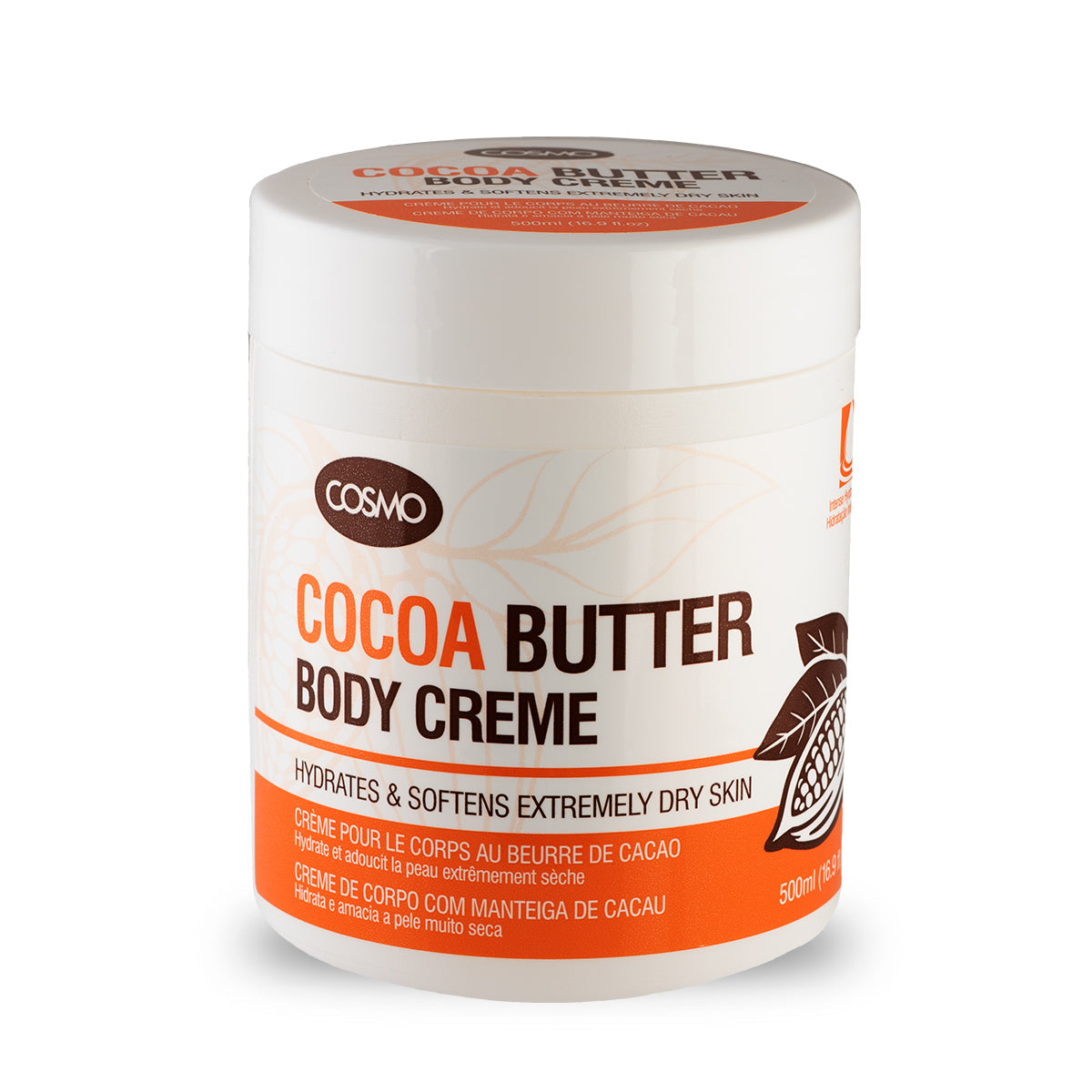 COCOA BUTTER BODY CREME - 500ML